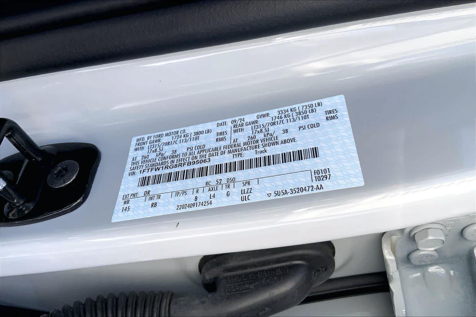 Used 2024 Ford F150 Raptor AWD/4WD image 33