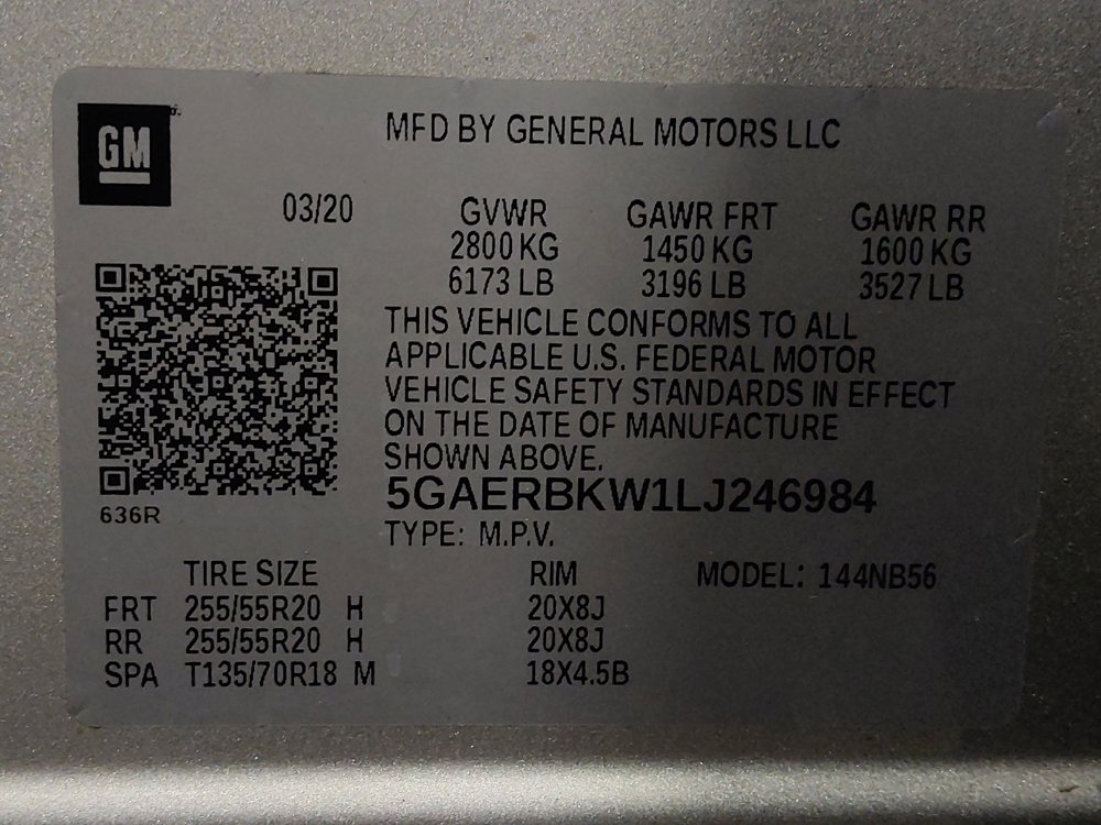 Used 2020 Buick Enclave Essence w/ Sport Touring Edition FWD image 33