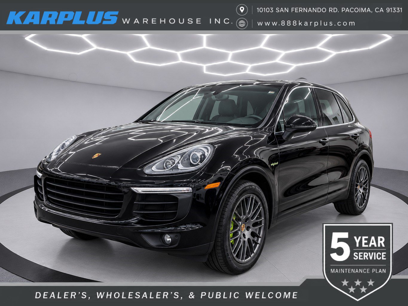 Used 2017 Porsche Cayenne S Platinum AWD/4WD image 1