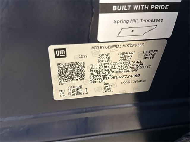 Certified 2024 Cadillac XT6 Premium Luxury w/ LPO, Floor Liner Package image 33