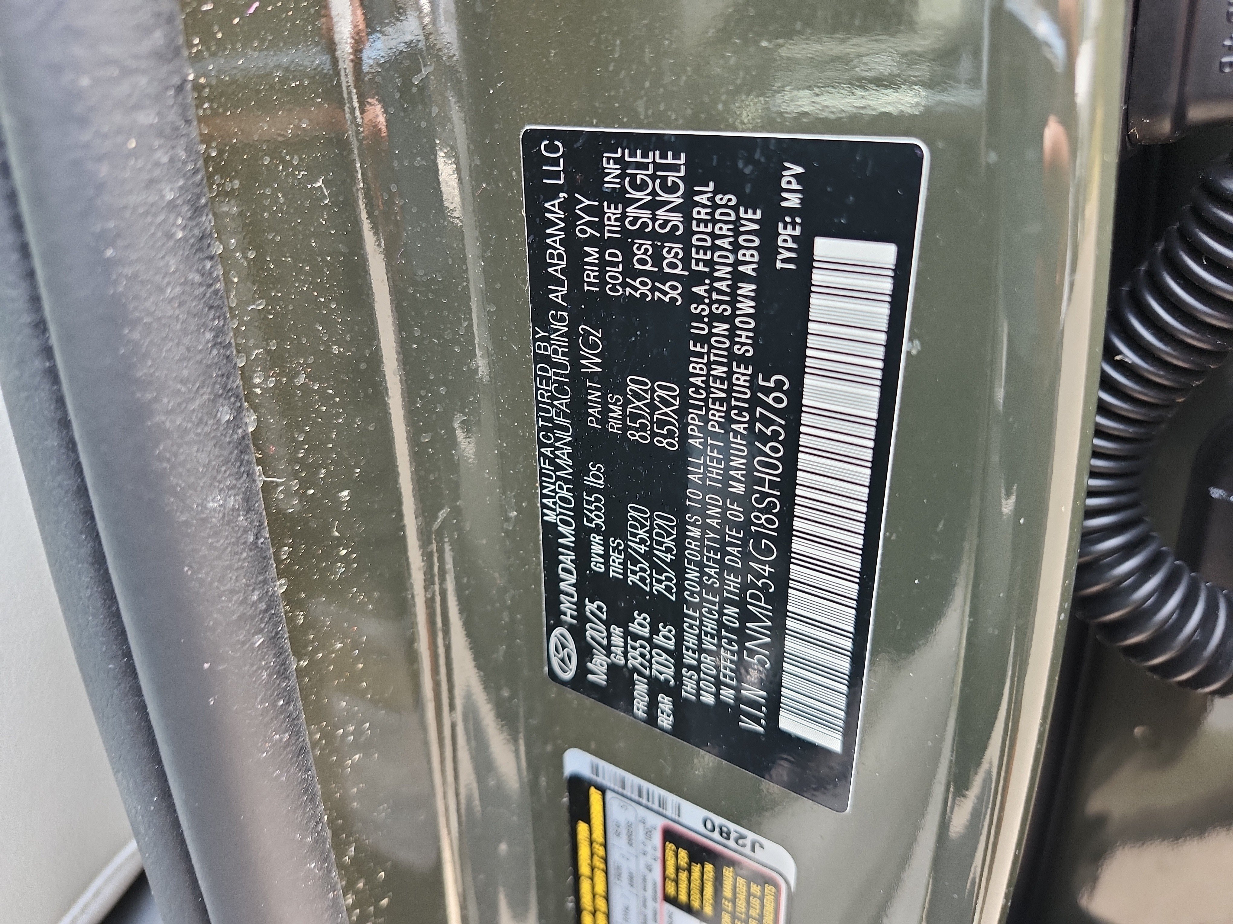 Certified 2025 Hyundai Santa Fe Limited FWD image 23