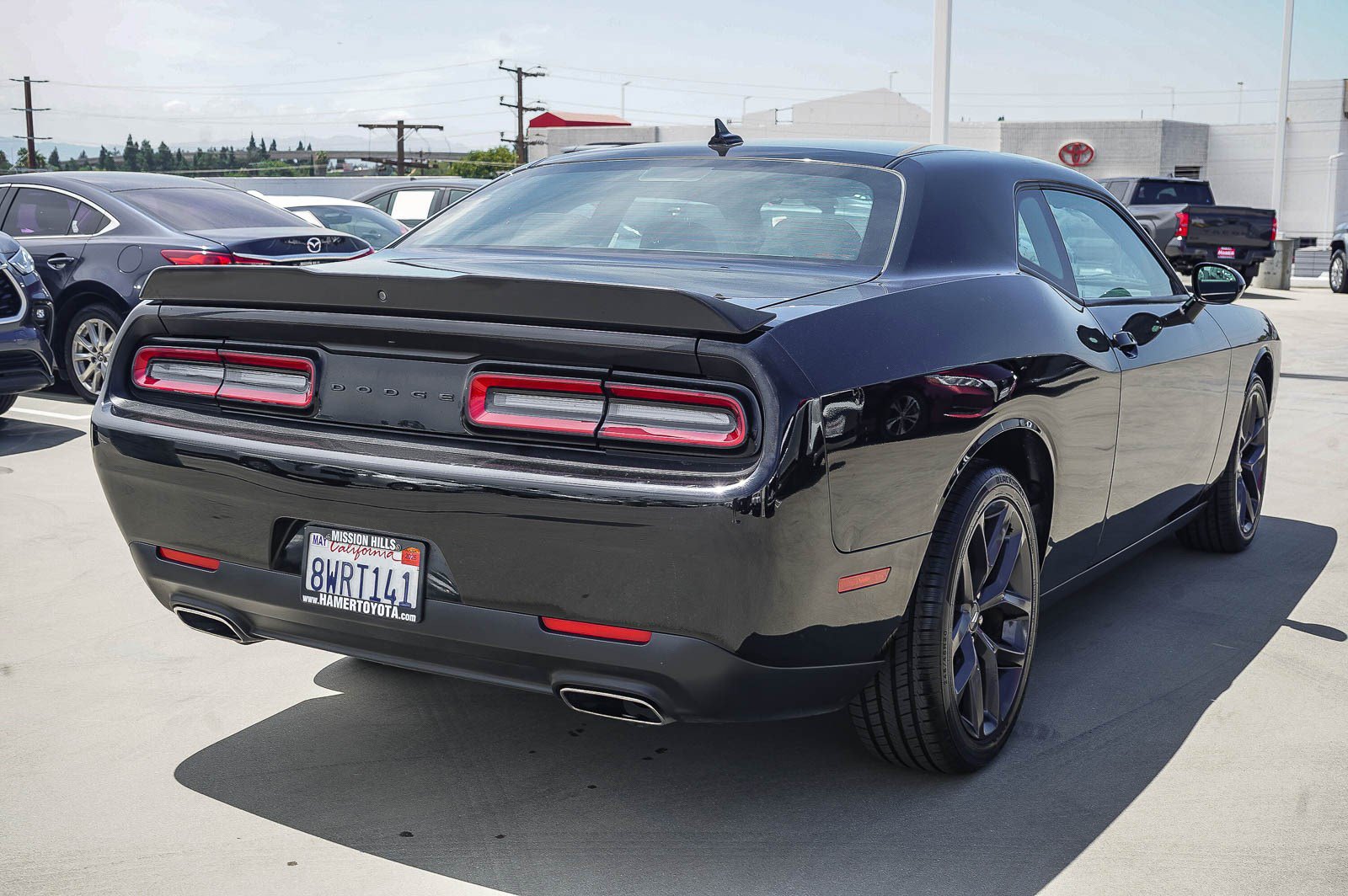 Used 2021 Dodge Challenger SXT w/ Blacktop Package RWD image 7