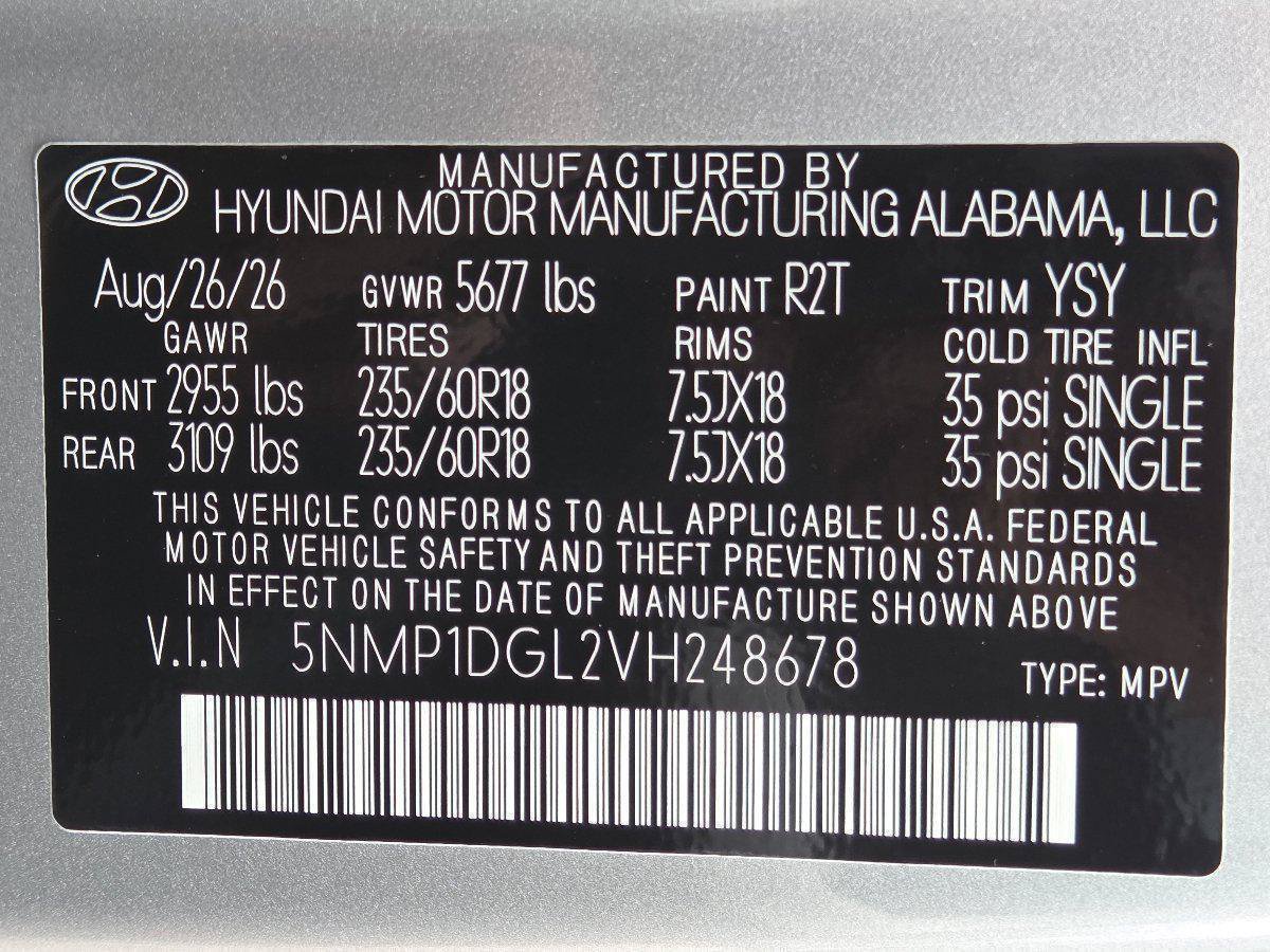 New 2027 Hyundai Santa Fe SE AWD/4WD image 52