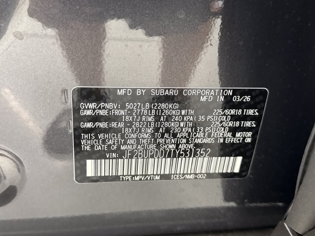 New 2026 Subaru Outback Limited AWD/4WD image 29