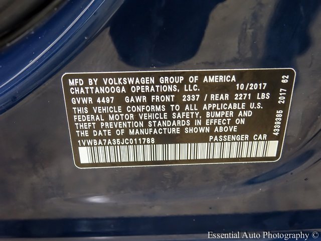 Used 2018 Volkswagen Passat 2.0T SE image 25