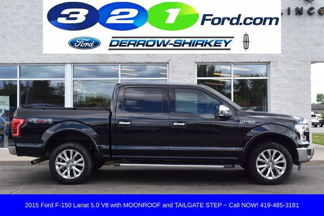 Used 2015 Ford F150 Lariat w/ Equipment Group 502A Luxury AWD/4WD image 3
