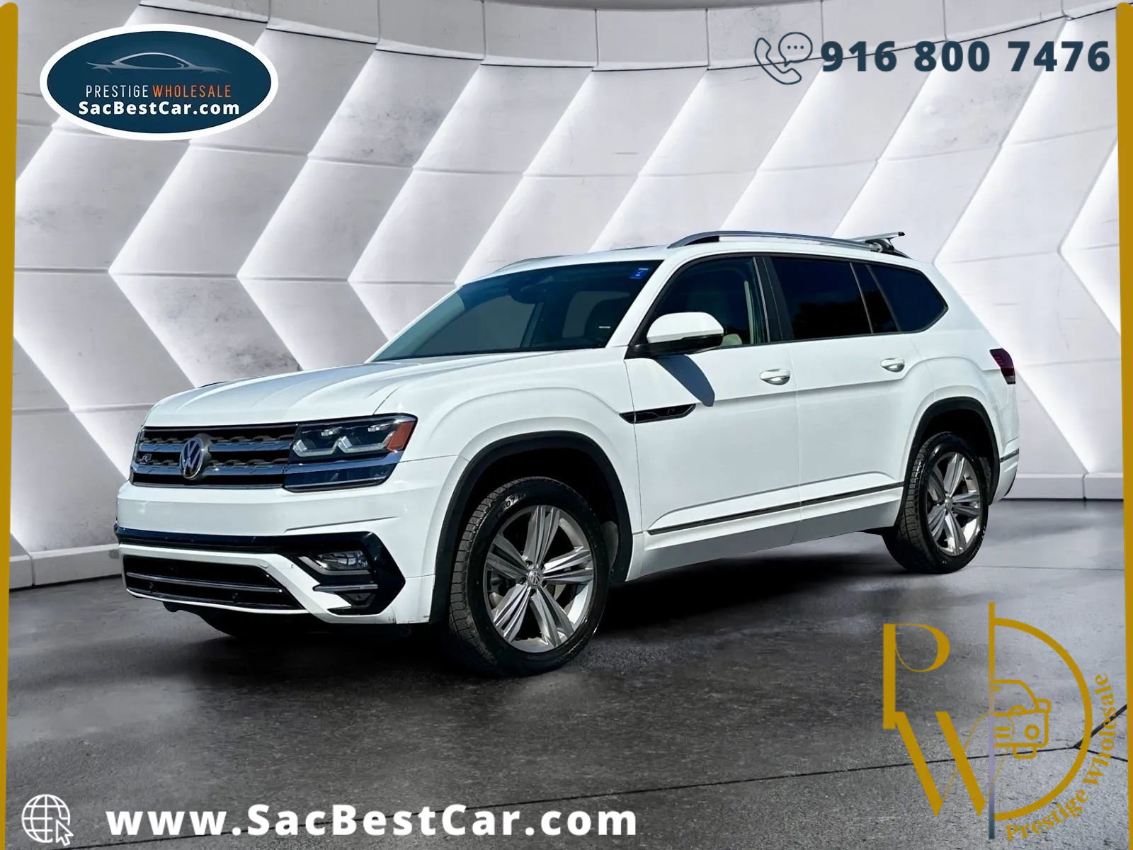 Used 2018 Volkswagen Atlas SEL w/ R-Line Package image 1