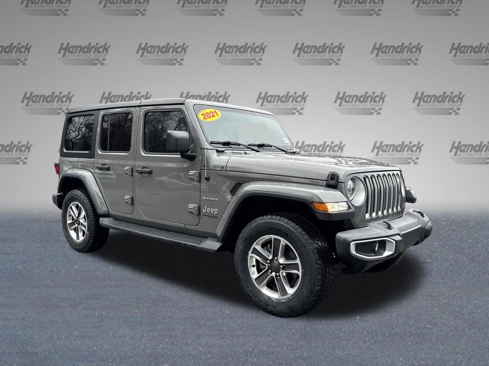 Used 2021 Jeep Wrangler Unlimited Sahara AWD/4WD image 2