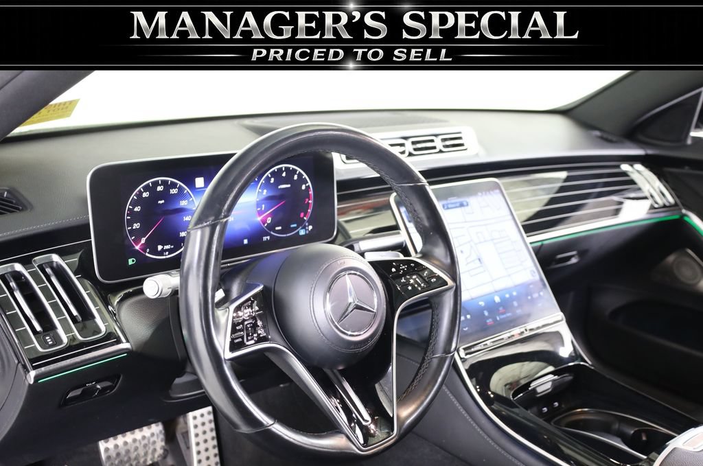 Used 2022 Mercedes-Benz S 500 4MATIC w/ AMG Line Package image 26