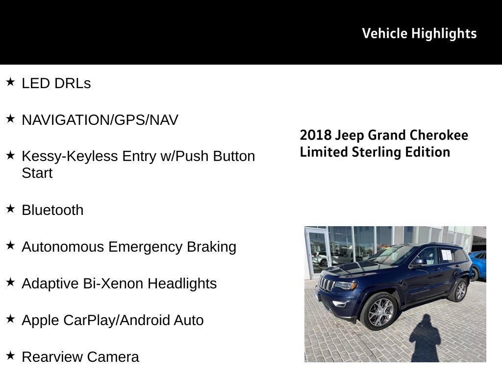 Used 2018 Jeep Grand Cherokee Limited image 31