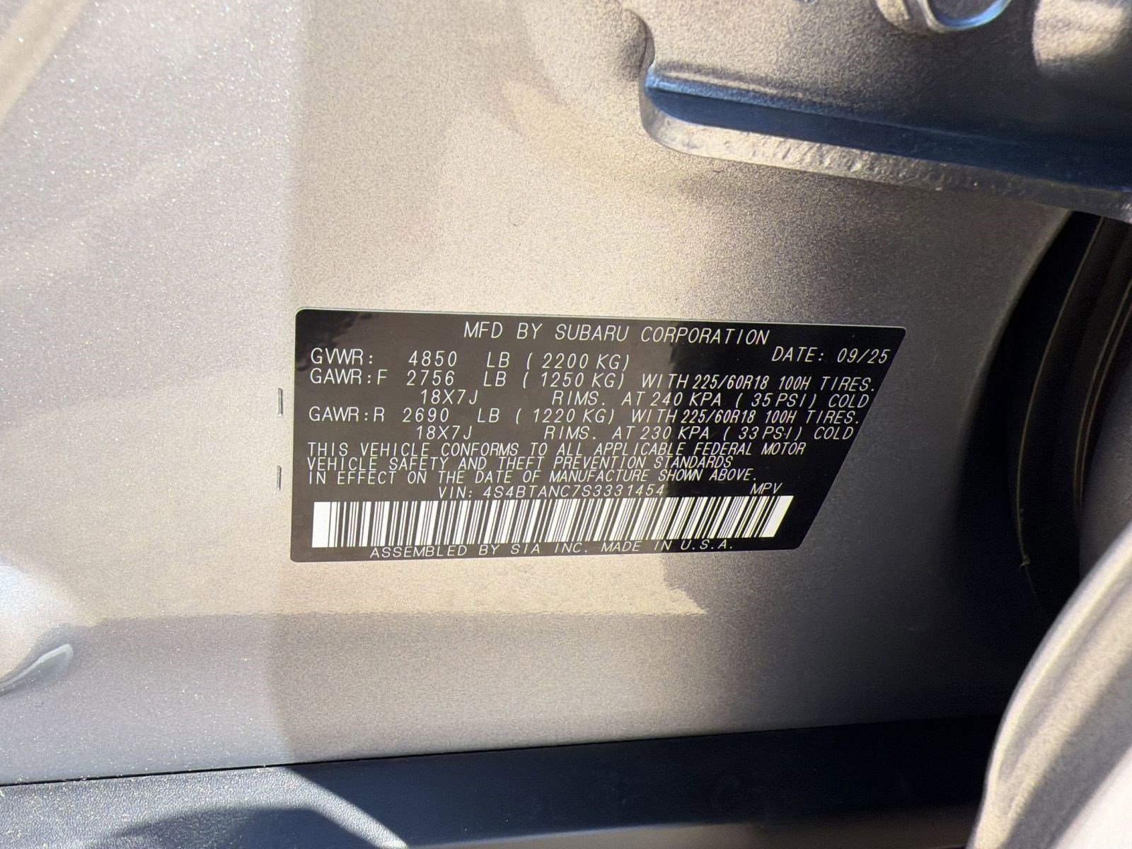Used 2025 Subaru Outback Limited w/ Popular Package #2 AWD/4WD image 21