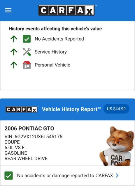 Used 2006 Pontiac GTO image 4