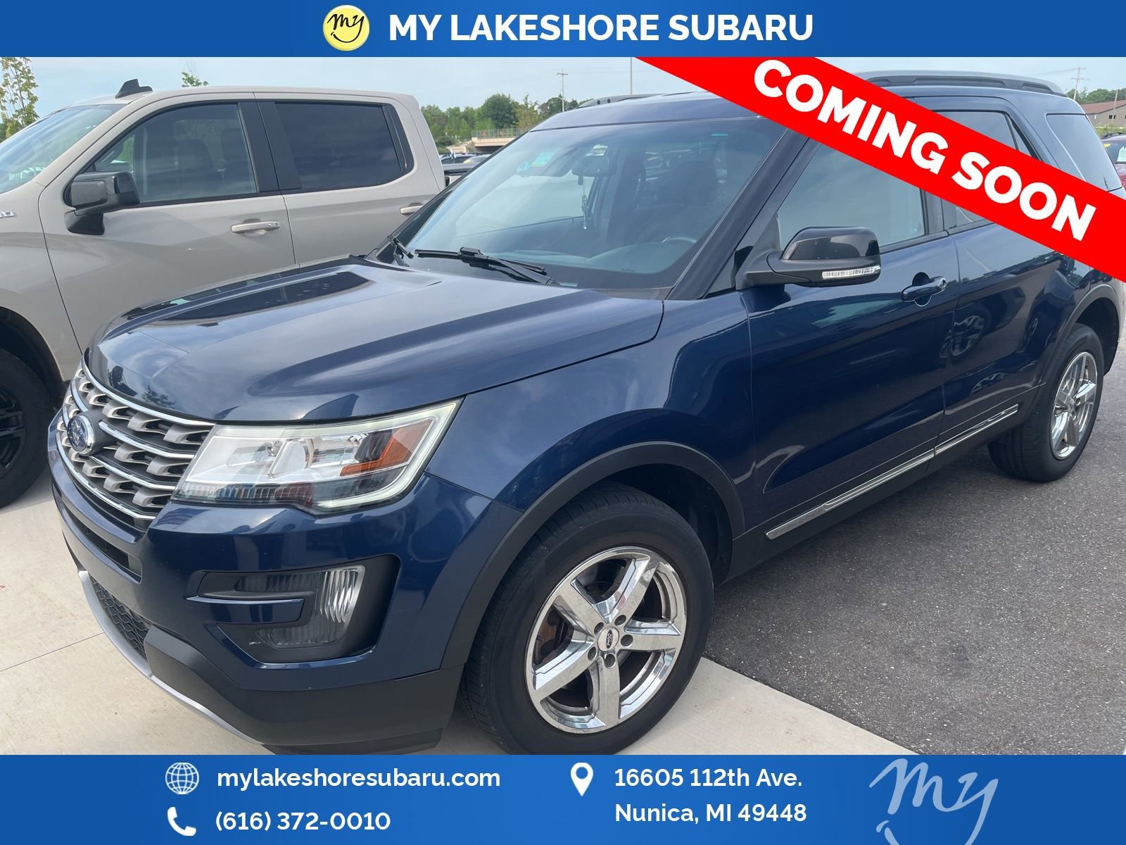 Used 2016 Ford Explorer XLT w/ Equipment Group 201A AWD/4WD image 3