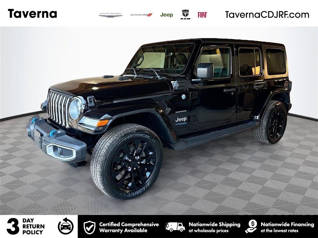 Used 2022 Jeep Wrangler Unlimited Sahara w/ Cold Weather Group