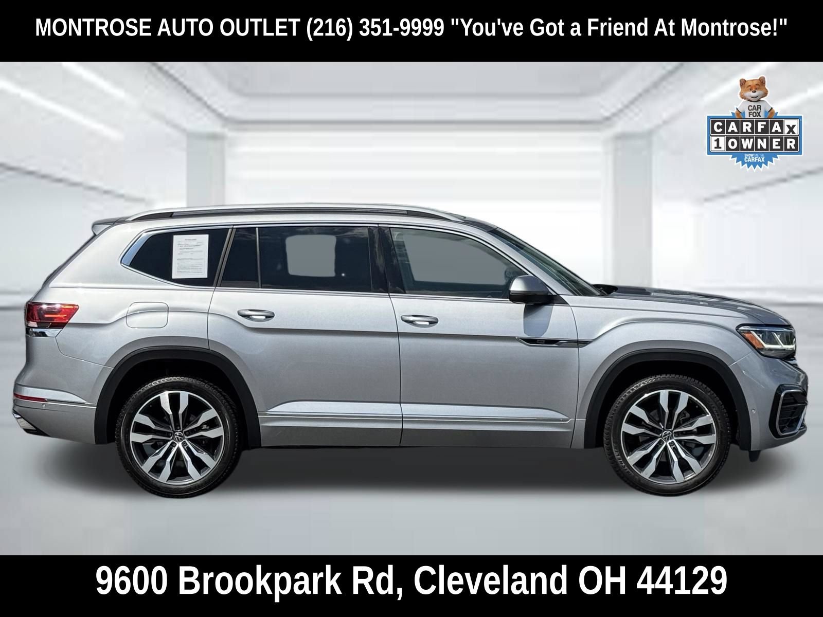 Used 2022 Volkswagen Atlas SEL Premium AWD/4WD image 3
