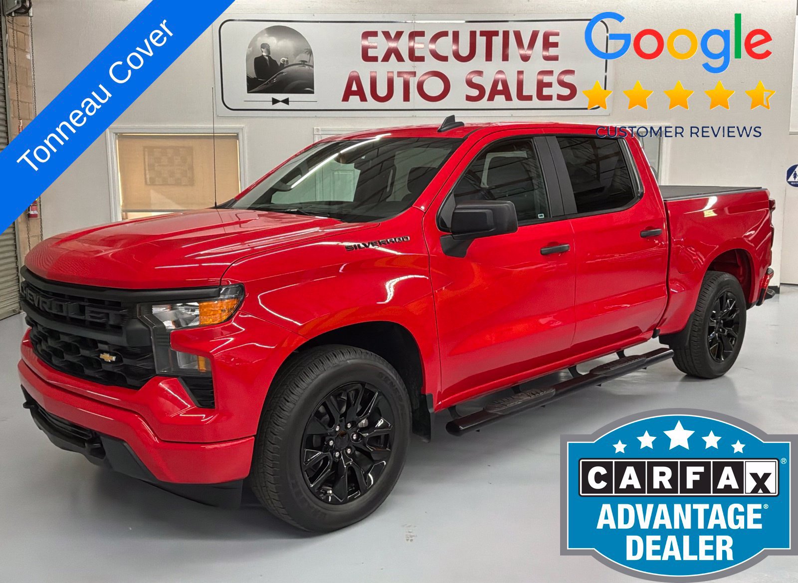 Used 2024 Chevrolet Silverado 1500 Custom w/ LPO, Dark Essentials Package