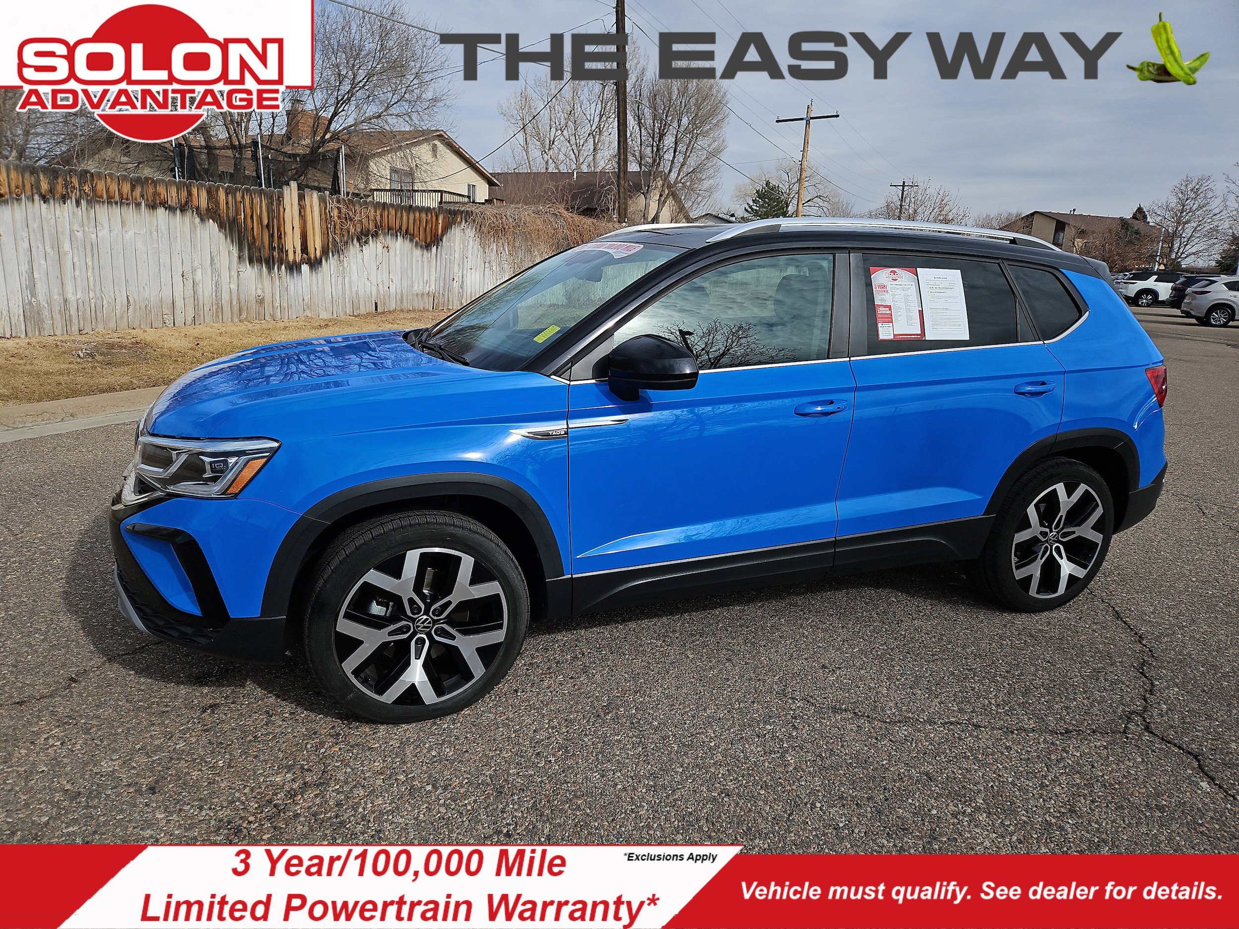 Used 2023 Volkswagen Taos SEL image 1