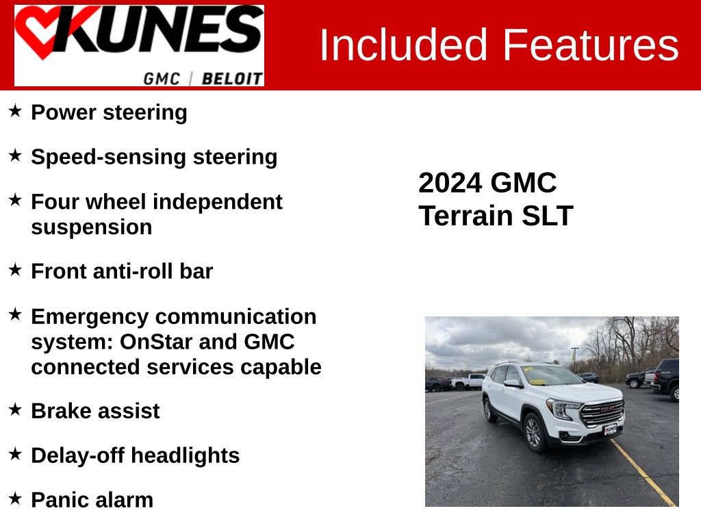 Used 2024 GMC Terrain SLT AWD/4WD image 3