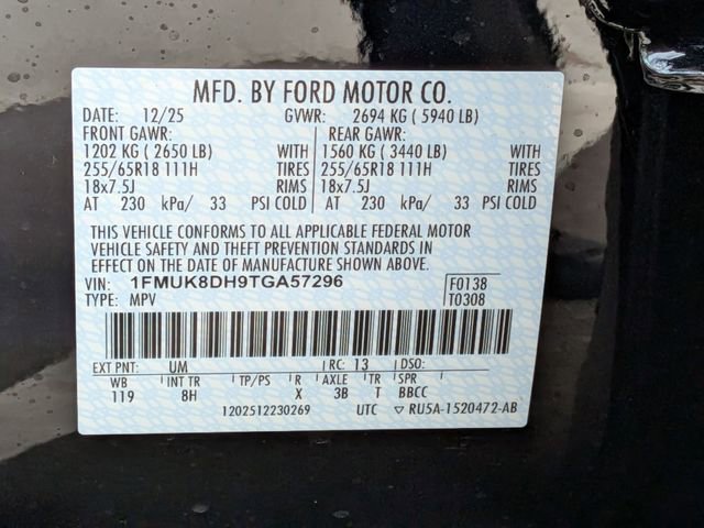 New 2026 Ford Explorer Active image 32