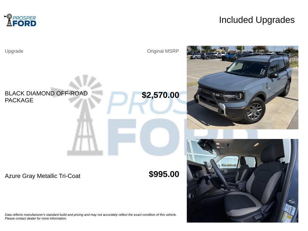 Used 2025 Ford Bronco Sport Big Bend AWD/4WD image 3