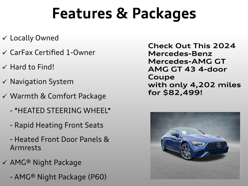 Used 2024 Mercedes-Benz AMG GT 43 image 4