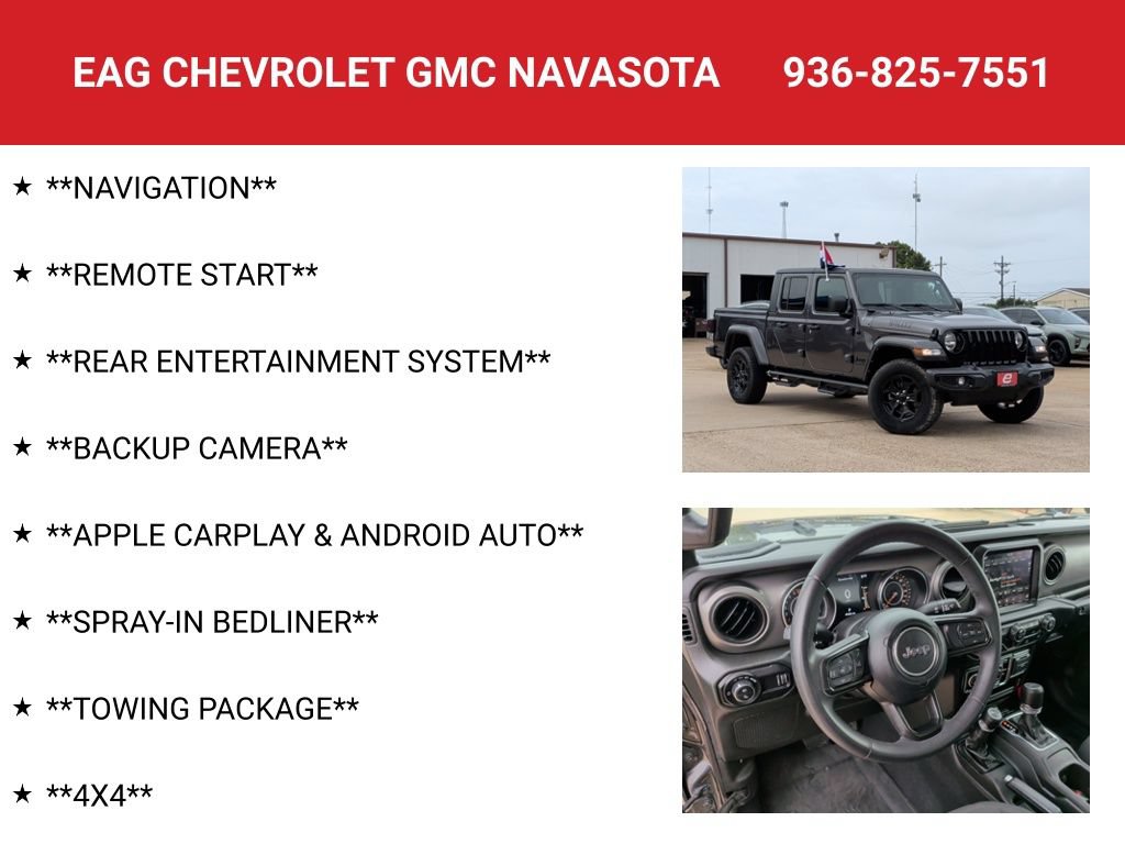 Used 2023 Jeep Gladiator Sport AWD/4WD image 4