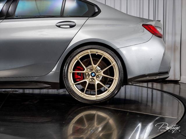 Used 2023 BMW M3 w/ M Carbon Exterior Package RWD image 14