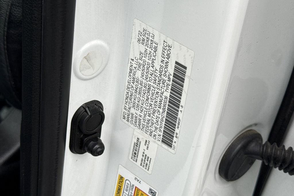 Certified 2022 Honda Pilot Special Edition image 29