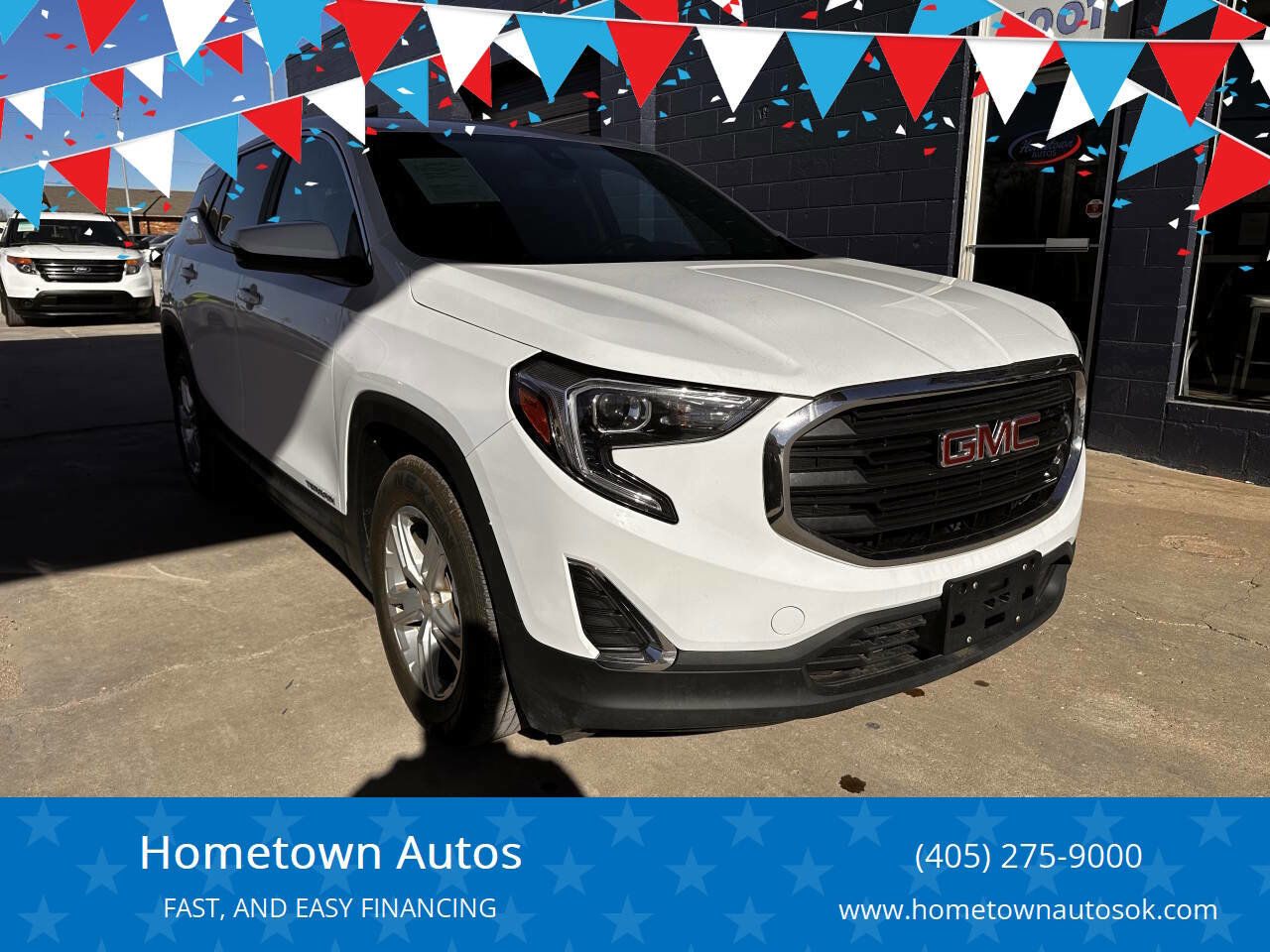 Used 2021 GMC Terrain SLE FWD image 1