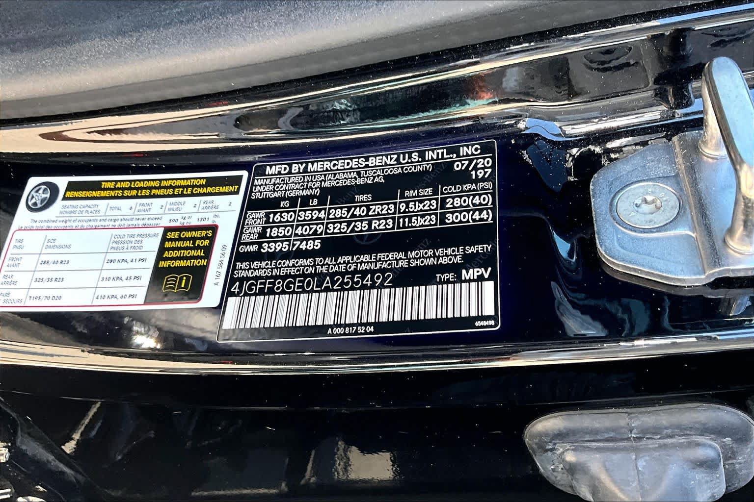 Used 2020 Mercedes-Benz GLS 580 4MATIC image 34