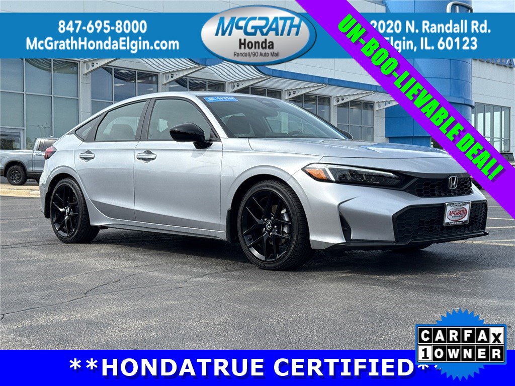Certified 2025 Honda Civic Sport