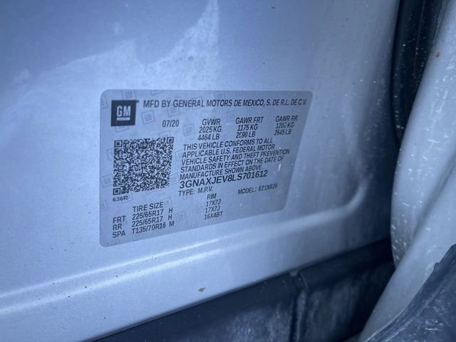 Used 2020 Chevrolet Equinox LT w/ LPO, Floor Liner Package image 33