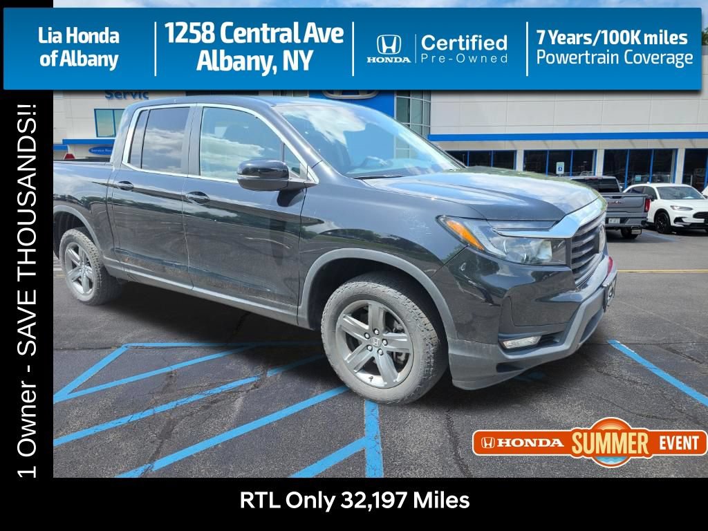 Certified 2023 Honda Ridgeline RTL image 1