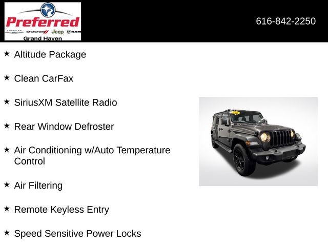 Used 2022 Jeep Wrangler Unlimited Sport image 30