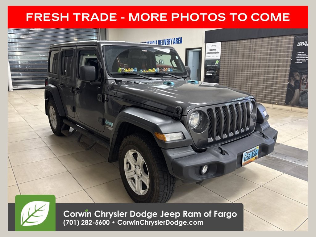 Used 2019 Jeep Wrangler Unlimited Sport S