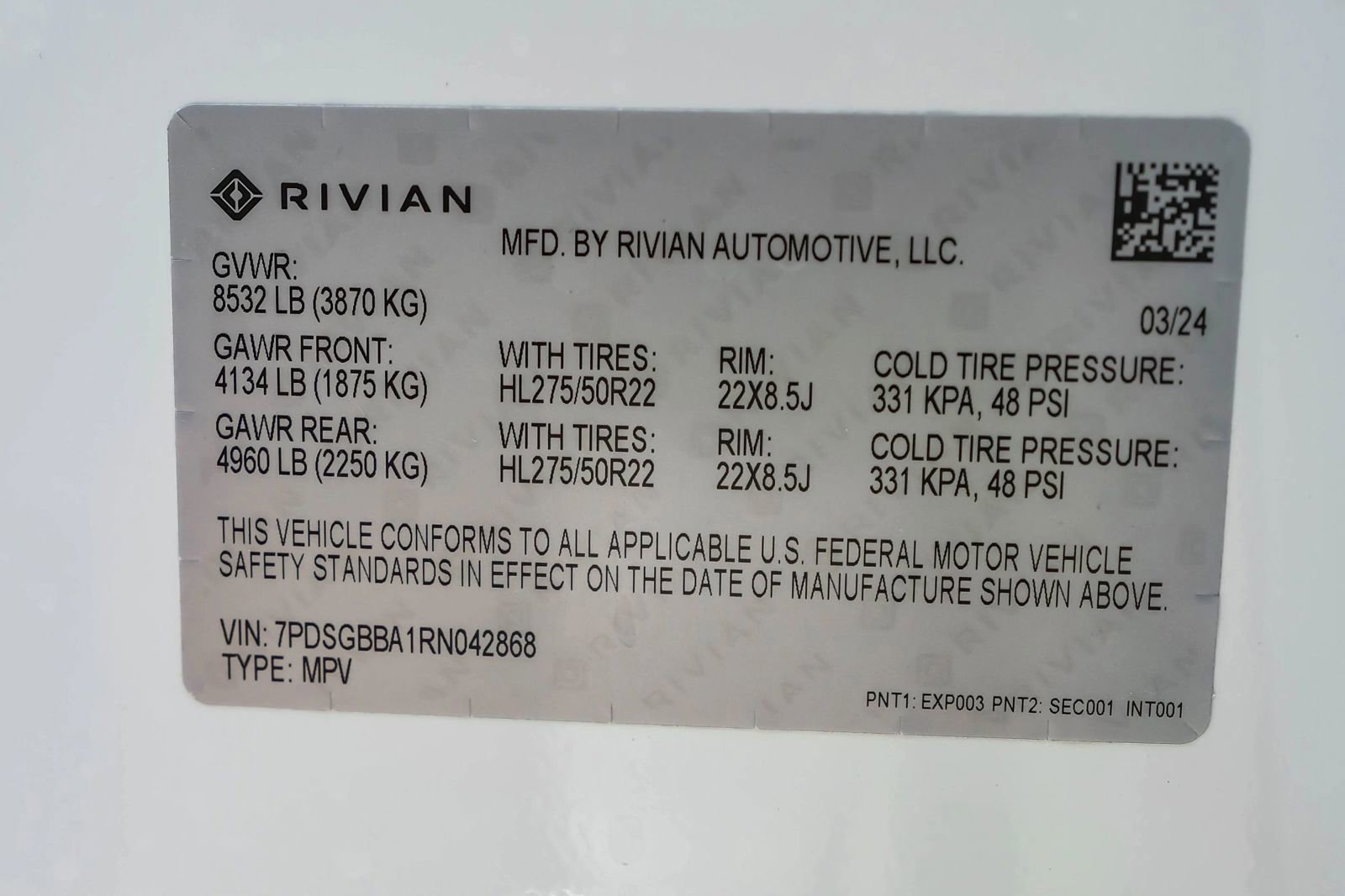 Used 2024 Rivian R1S Adventure image 71