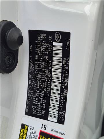 Used 2021 Toyota Camry LE w/ Convenience Package FWD image 24