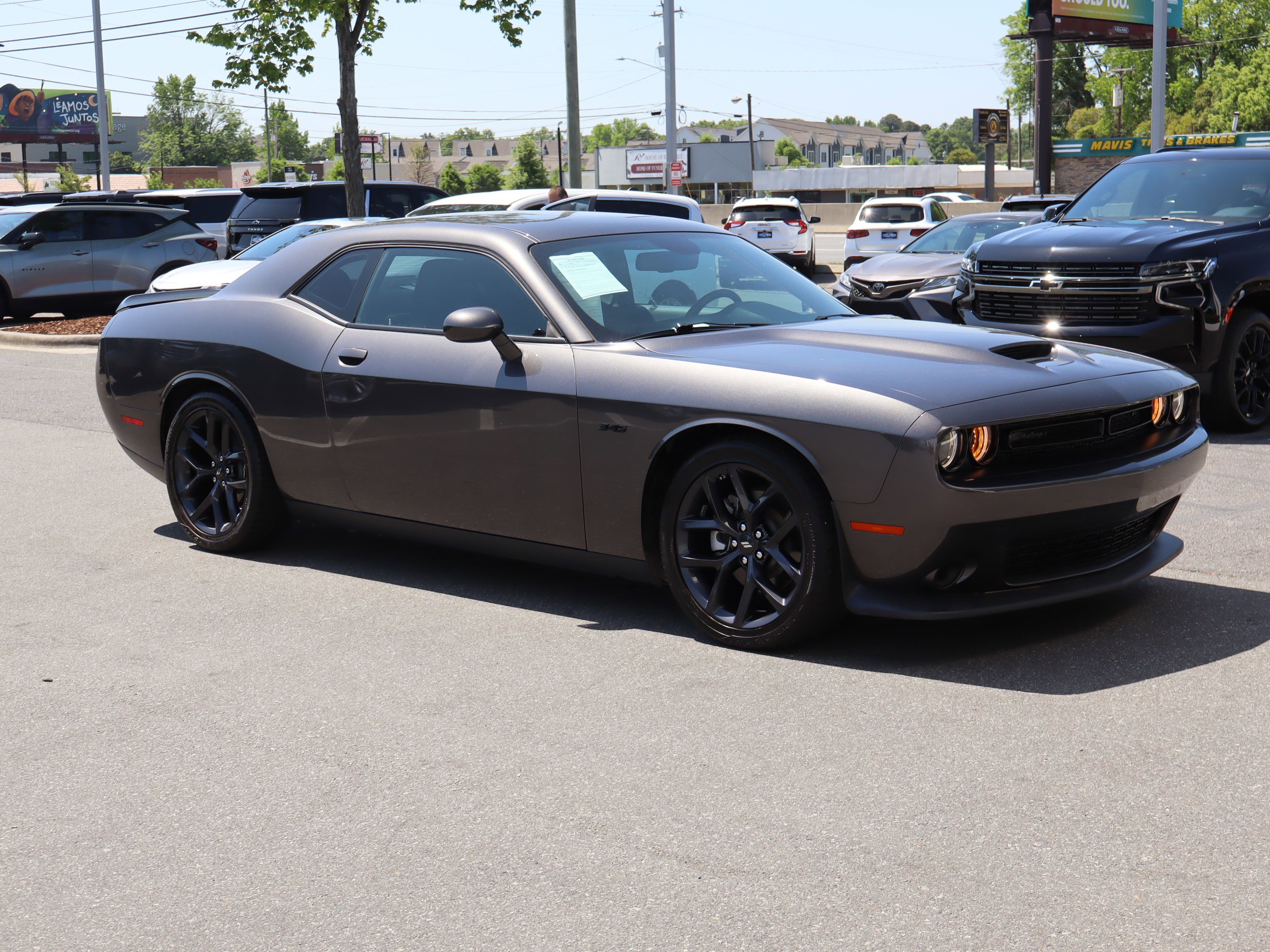 Used 2023 Dodge Challenger R/T w/ Blacktop Package RWD image 2