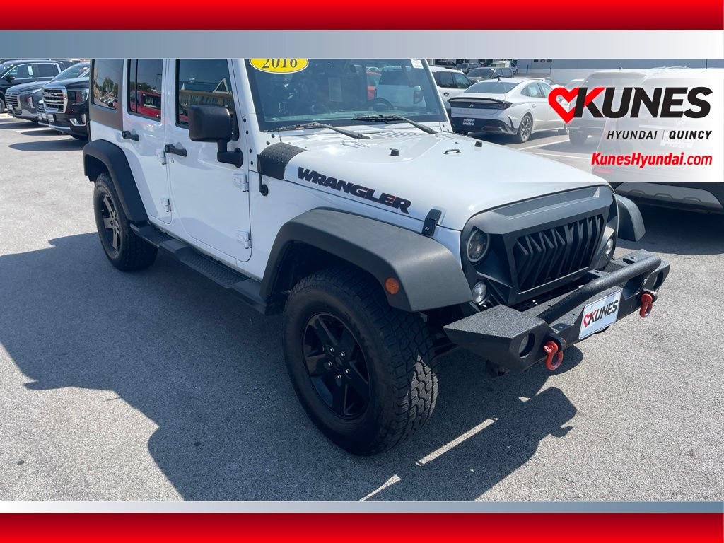 Used 2016 Jeep Wrangler Unlimited Sport w/ Quick Order Package 24S