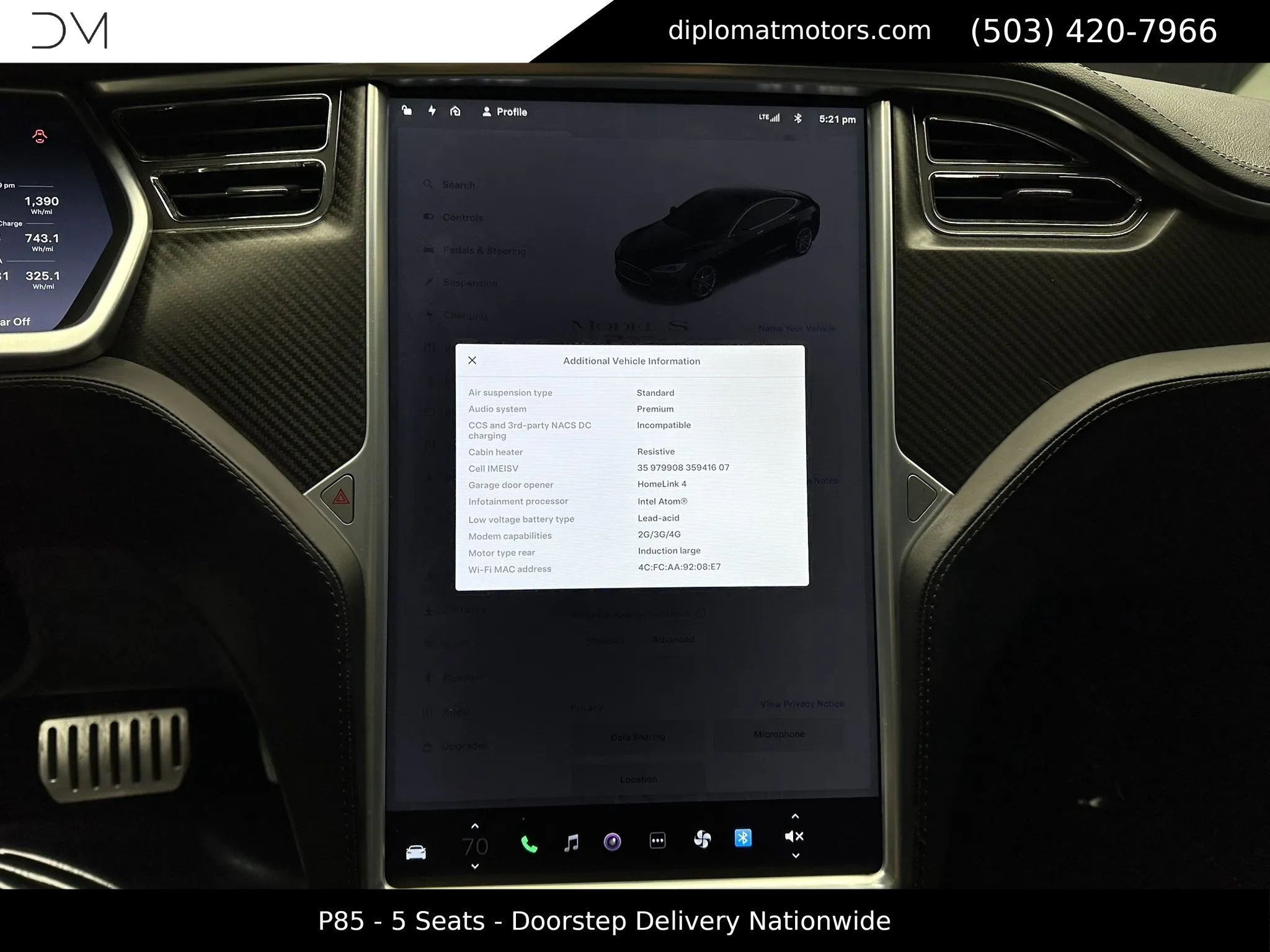 Used 2013 Tesla Model S Performance image 35