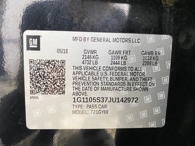 Certified 2018 Chevrolet Impala LT FWD image 31
