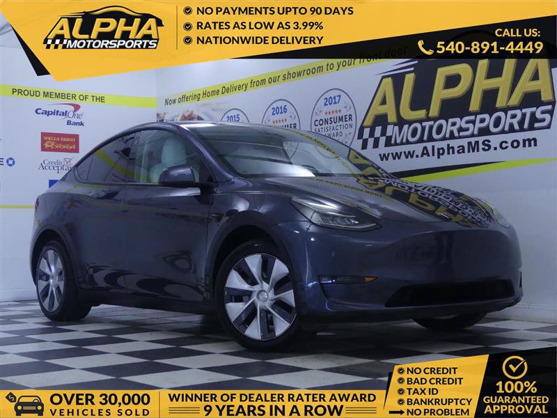 Used 2022 Tesla Model Y Long Range AWD/4WD image 1