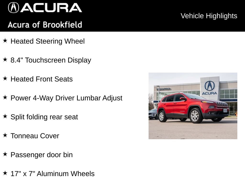 Used 2017 Jeep Cherokee Latitude w/ Comfort/Convenience Group image 24