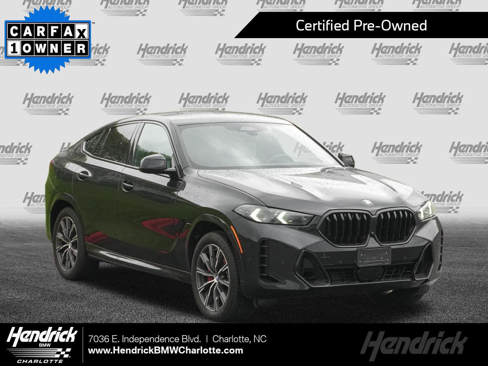 Certified 2026 BMW X6 xDrive40i w/ Climate Comfort Package