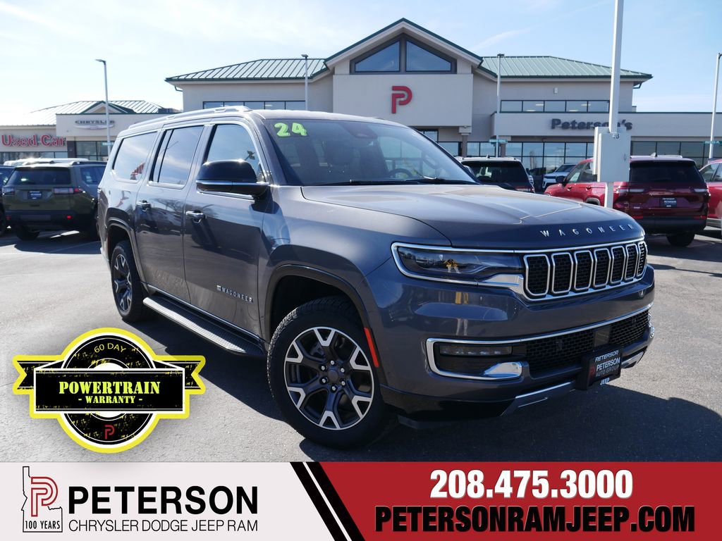 Certified 2024 Jeep Wagoneer L Series III w/ Flexible Seating Group image 1