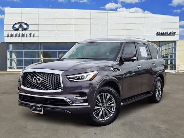 Used 2022 INFINITI QX80 Luxe w/ Cargo Package RWD image 1