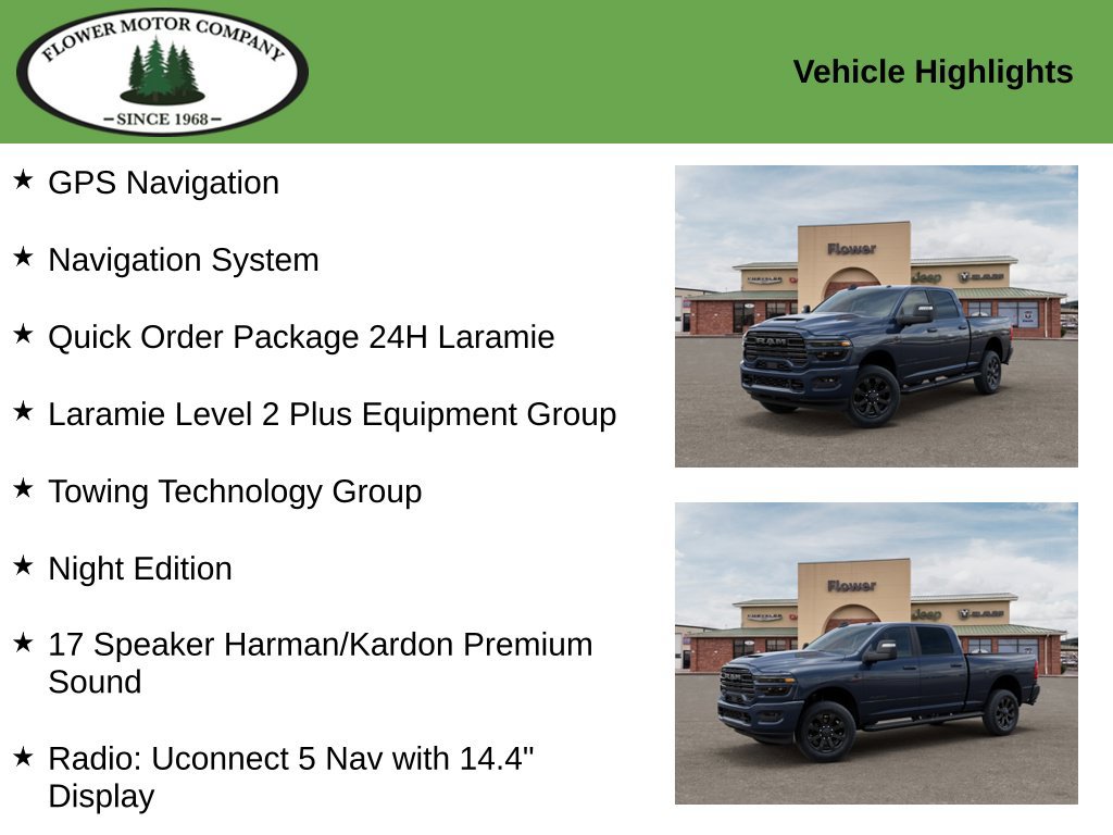 New 2026 RAM 3500 Laramie AWD/4WD image 2