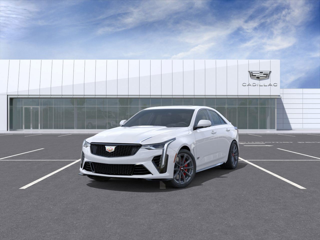 New 2026 Cadillac CT4 V Blackwing w/ LPO, Red Accent Package RWD image 40