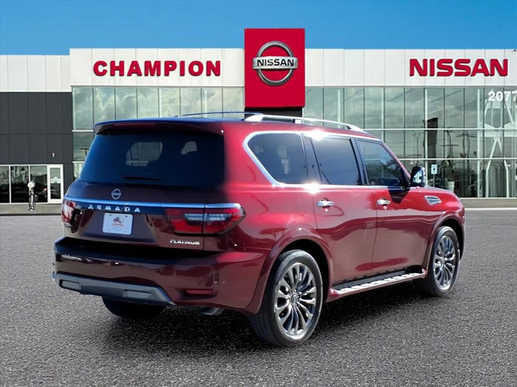 Used 2023 Nissan Armada Platinum w/ Captain's Chairs Package image 7