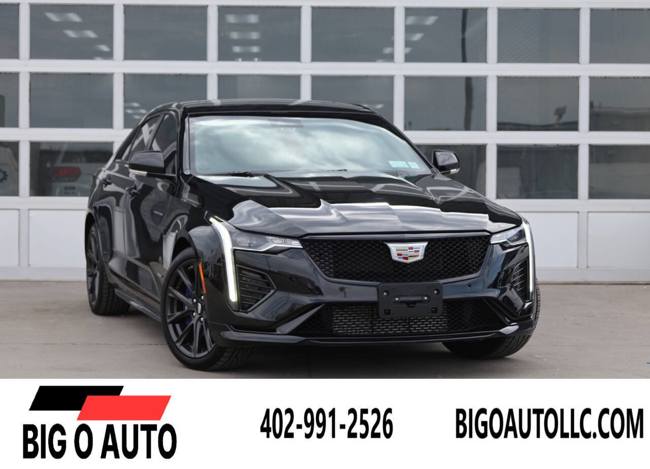 Used 2021 Cadillac CT4 V w/ Technology Package AWD/4WD image 1